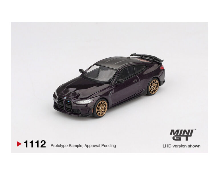 PREVENTA|||Mini GT 1:64 BMW M4 M-Performance (G82) – Violeta