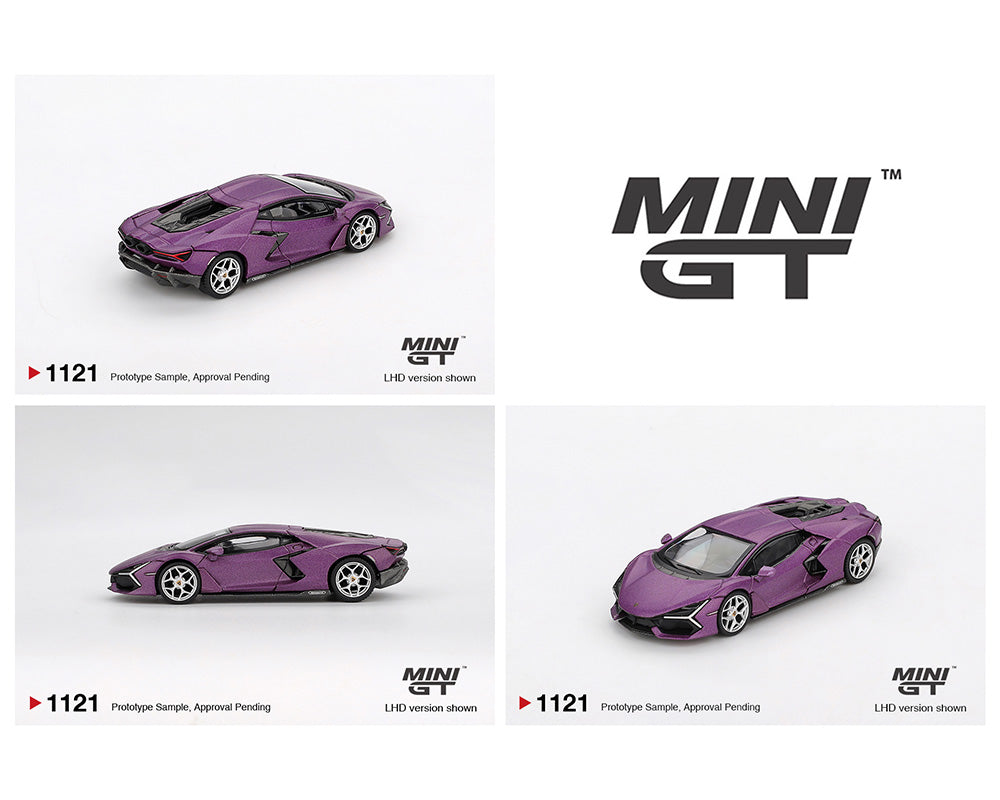 |||PREVENTA||| Mini GT 1:64 Lamborghini Revuelto Viola 30th – Matte Purple – Mijo Exclusives (PRESENTACIÓN EN BLISTER)