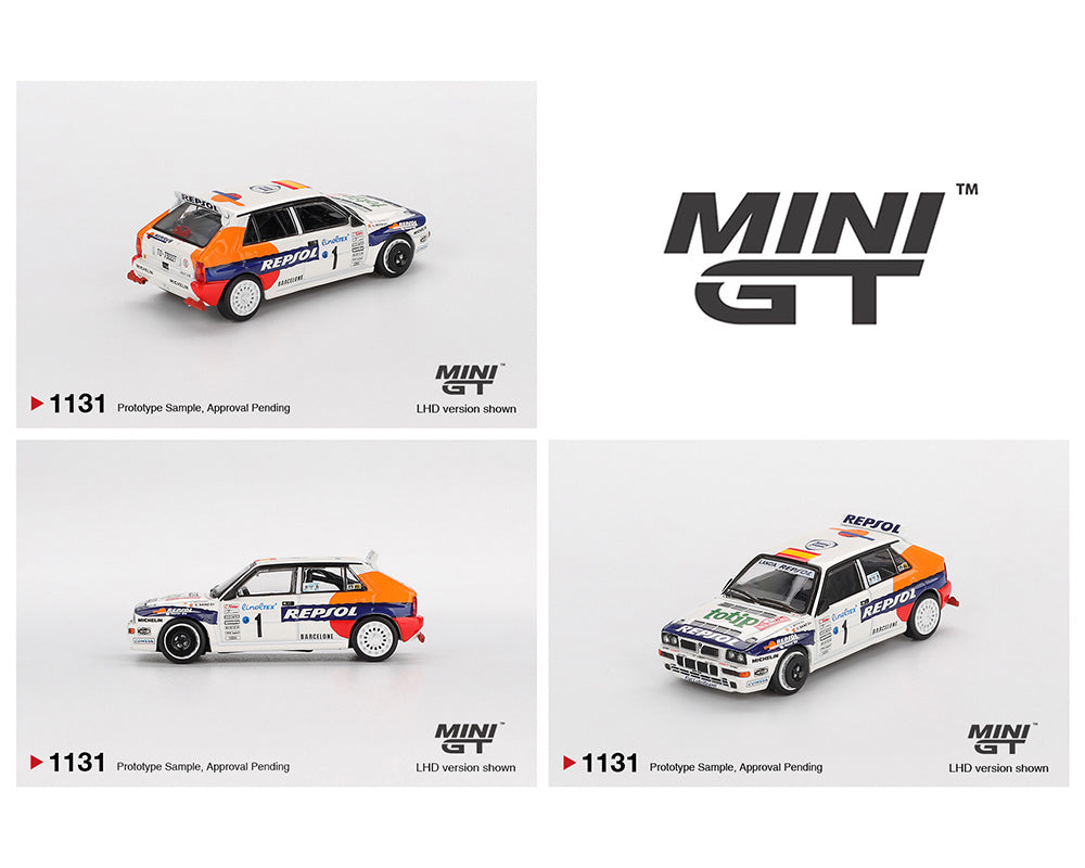 |||PREVENTA|||Mini GT 1:64 Lancia Delta HF Integrale Evoluzione #1 1993 Rallye Monte-Carlo - Edición limitada (PRESENTACIÓN EN BLISTER)