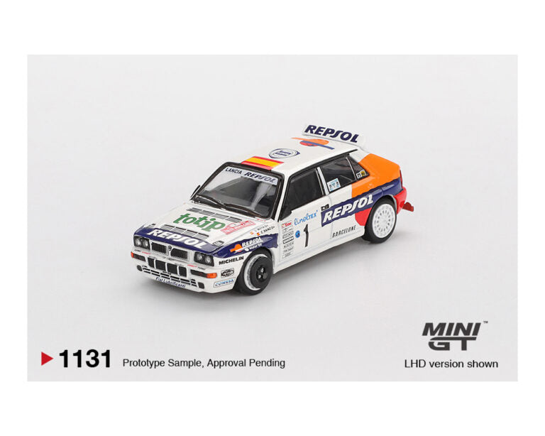 |||PREVENTA|||Mini GT 1:64 Lancia Delta HF Integrale Evoluzione #1 1993 Rallye Monte-Carlo - Edición limitada (PRESENTACIÓN EN BLISTER)