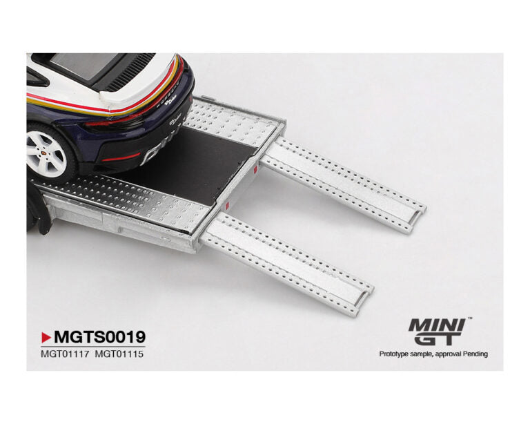 |||PREVENTA||Mini GT 1:64 Porsche 911 Dakar #718 / Volkswagen ID. Buzz Porsche Centrum Gelderland Roughroads Set