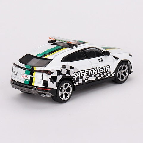 Mini GT 1:64 Lamborghini Urus 2022 Coche de Seguridad Oficial del GP de Macao – Exclusivas de MiJo Blister
