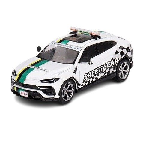 Mini GT 1:64 Lamborghini Urus 2022 Coche de Seguridad Oficial del GP de Macao – Exclusivas de MiJo Blister