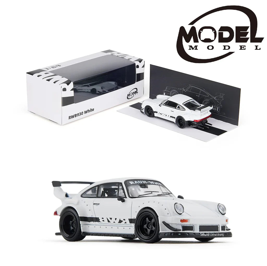 MODEL MODEL 1/64 - RWB Porsche 930 BLANCO