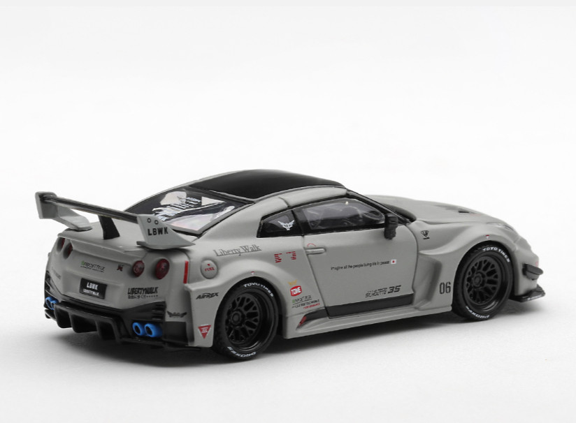 MINI GT #1248 NISSAN LB-Silhouette WORKS GT 35GT-RR Ver.1 Gris Mate EN CAJA