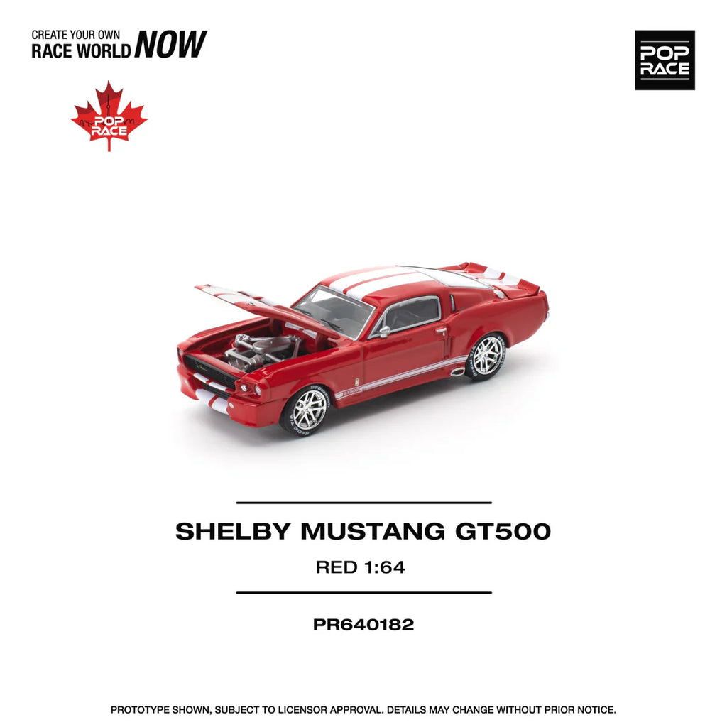 POPRACE 1/64 Shelby Mustang GT500 - (Canada Exclusive) - PR640182