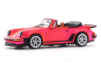 RHINO MODEL 1/64 SINGER TURBO STUDY CABRIOLET ROSADO