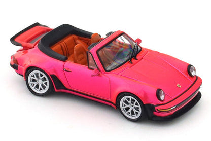 RHINO MODEL 1/64 SINGER TURBO STUDY CABRIOLET ROSADO