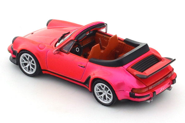 RHINO MODEL 1/64 SINGER TURBO STUDY CABRIOLET ROSADO