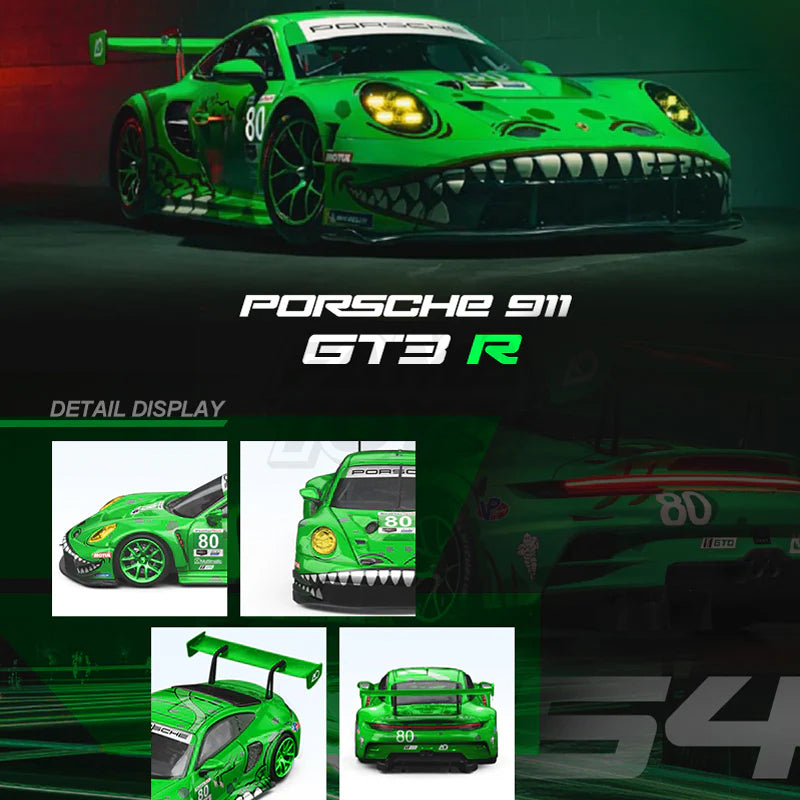 STAR RACE- Porsche 911 GT3 R -Rexy No. 80 green
