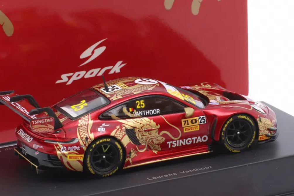SPARK 1/64 PORSCHE 911 GT3 R(992) Nº 25 ABSOLUTE RACING STH FIA GT WORLD CUP MACAU 2024