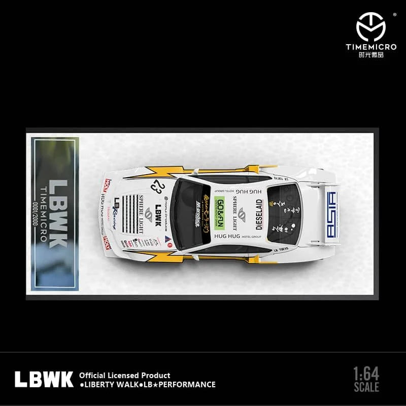 TIMEMICRO 1/64 LBWK SILVIA S15 #23 CON FIGURA