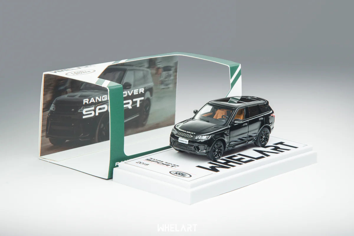 WHELART 1/64 LAND ROVER RANGE SPORT NEGRO