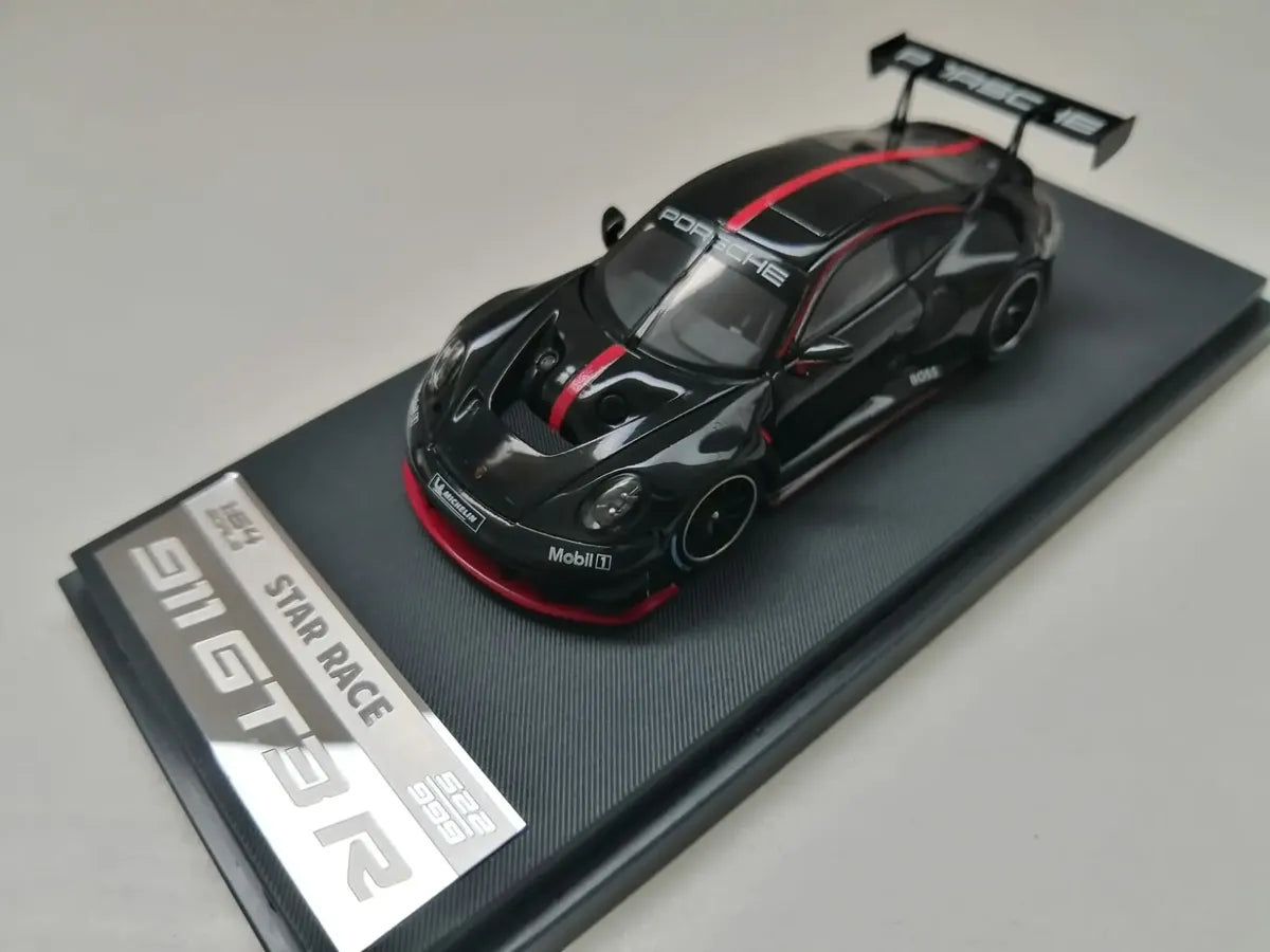 STAR RACE 1/64 PORSCHE 911 GT3 R BLACK