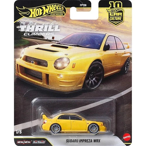 HOTWHEELS SUBARU IMPREZA WRX THRILL CLIMBERS