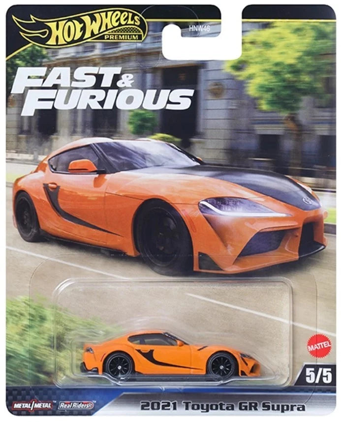 HOTWHEELS 2021 TOYOTA GR SUPRA RAPIDOS Y FURIOSOS