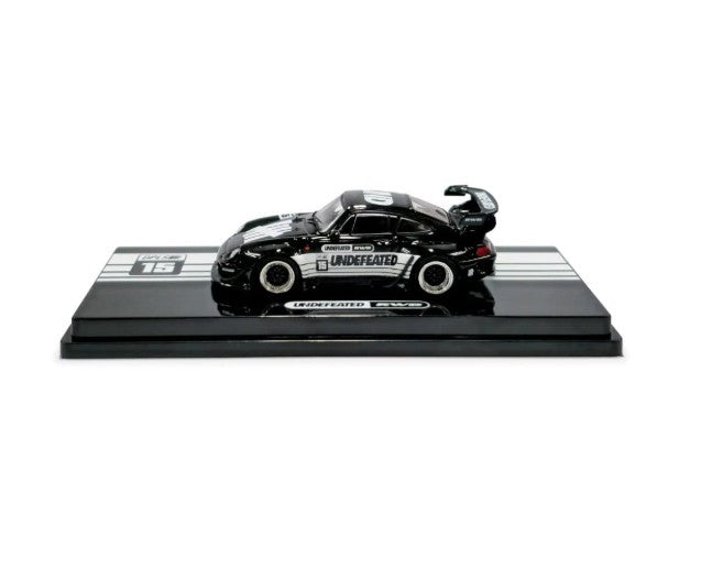 INNO64 x DPLS x UNDEFEATED Porsche RWB 993 Black TASKL25 EXCLUSIVE