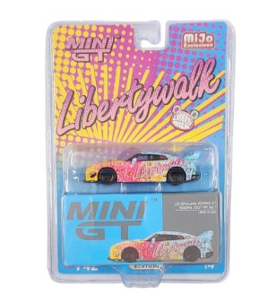 Mini GT 1:64 LB-Silhouette Works GT Nissan 35GT-RR Ver.1 LBWK KUMA – Exclusivas de Mijo Blister