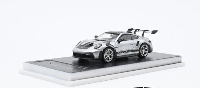 Mj Model Porsche 911 Gt3 Rs Blue Metallic Escala 1:64 Plomo