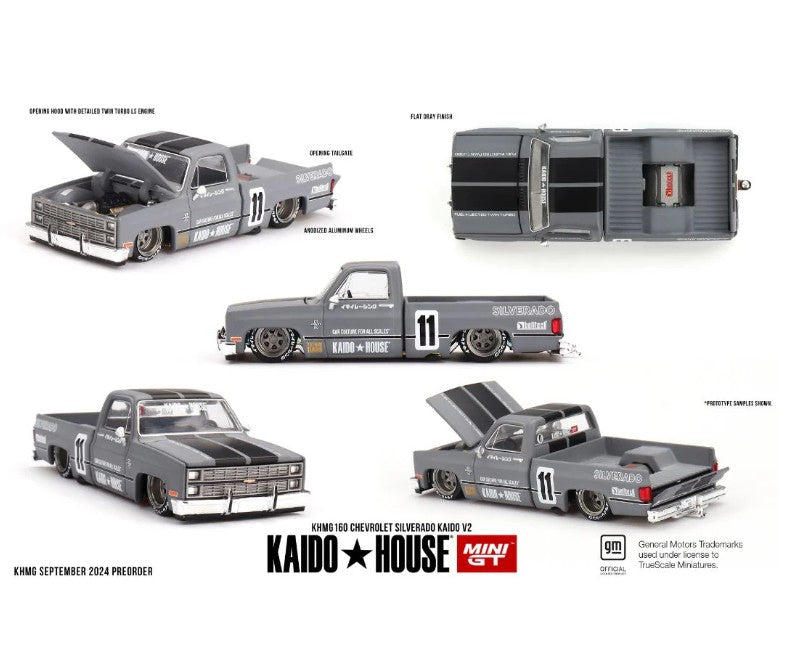 KAIDO HOUSE Chevrolet Silverado  V2 - Gris mate