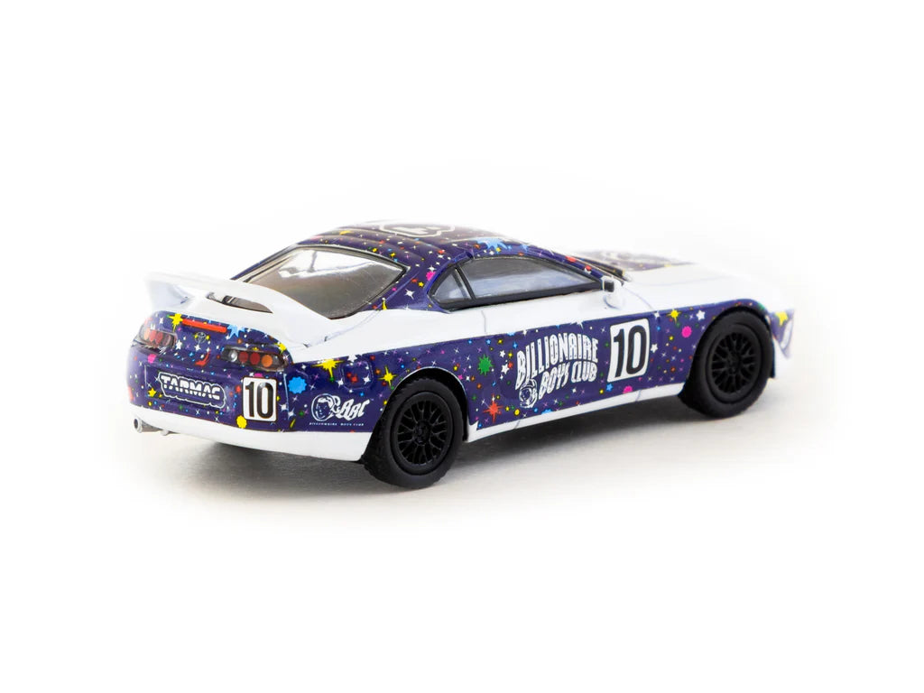 Tarmac Works 1/64 Toyota Supra BBC with T-Shirt, Tote Bag, and Diorama Display Base Bundle Set - Complex Con 2025 Special Edition - HOBBY64