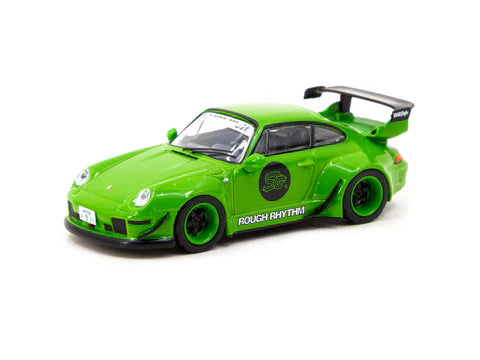 Tarmac Works 1/64 RWB 993 Rough Rhythm Fuel Fest Student Driver - HOBBY 64