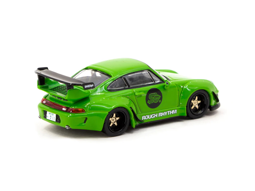 Tarmac Works 1/64 RWB 993 Rough Rhythm Fuel Fest Student Driver - HOBBY 64