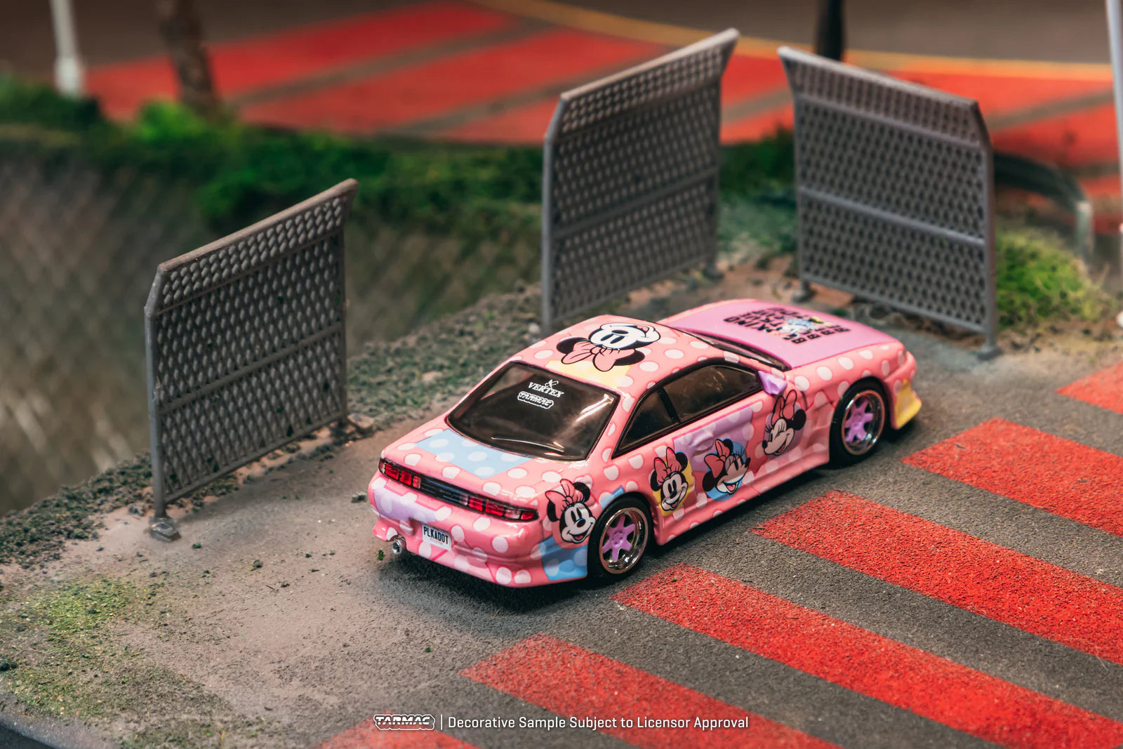 TARMAC 1/64 VERTEX SILVIA S14 MINNIE MOUSE