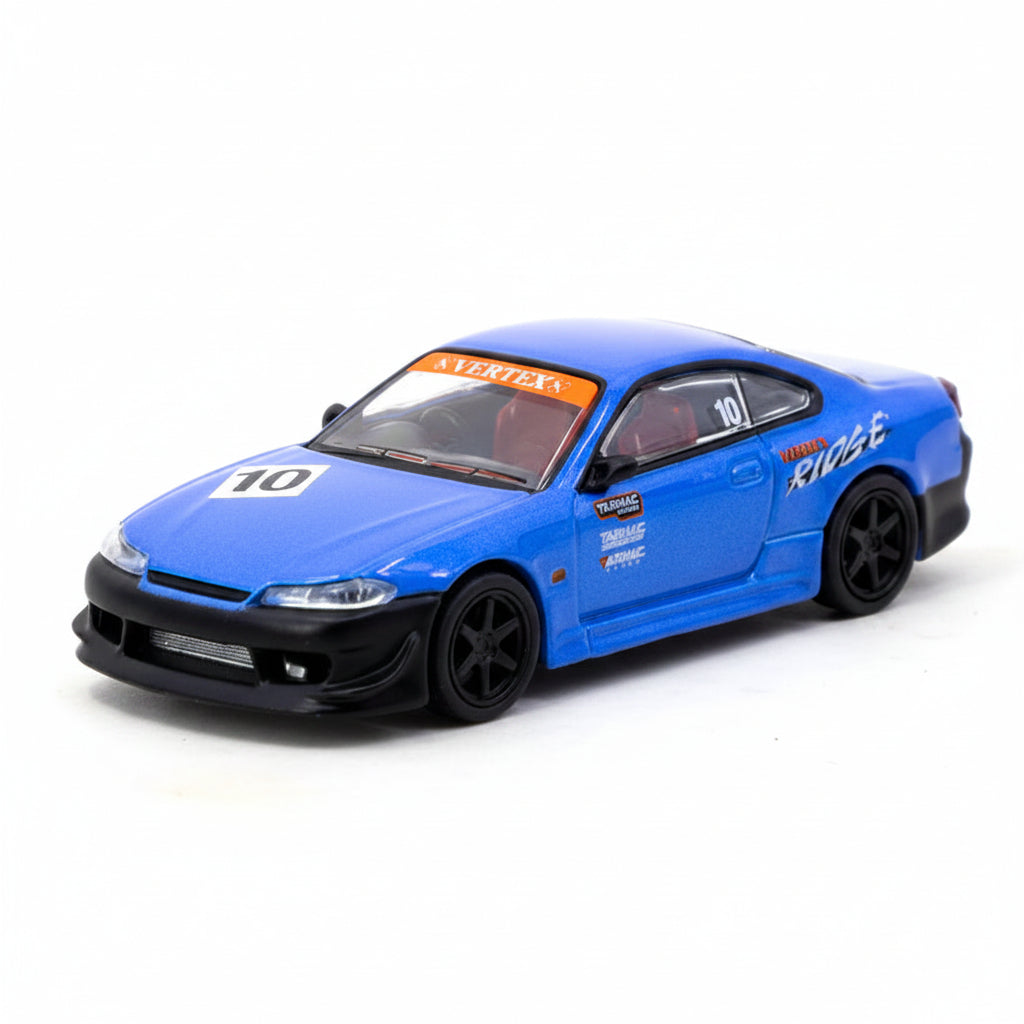 TARMAC 1/64 10 ANIVERSARIO BOXSET HONDA CIVIC EG6-RWB 993-AUDI R8-VERTEX SILVIA S15-NISSAN SKYLINE R32