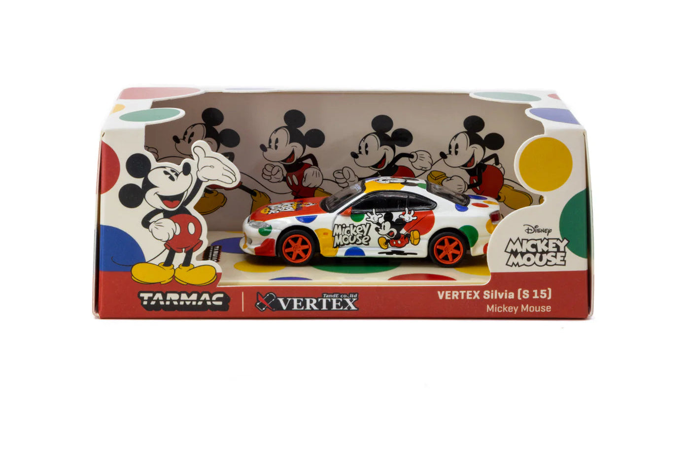 TARMAC 1/64 VERTEX SILVIA S15 MICKEY MOUSE