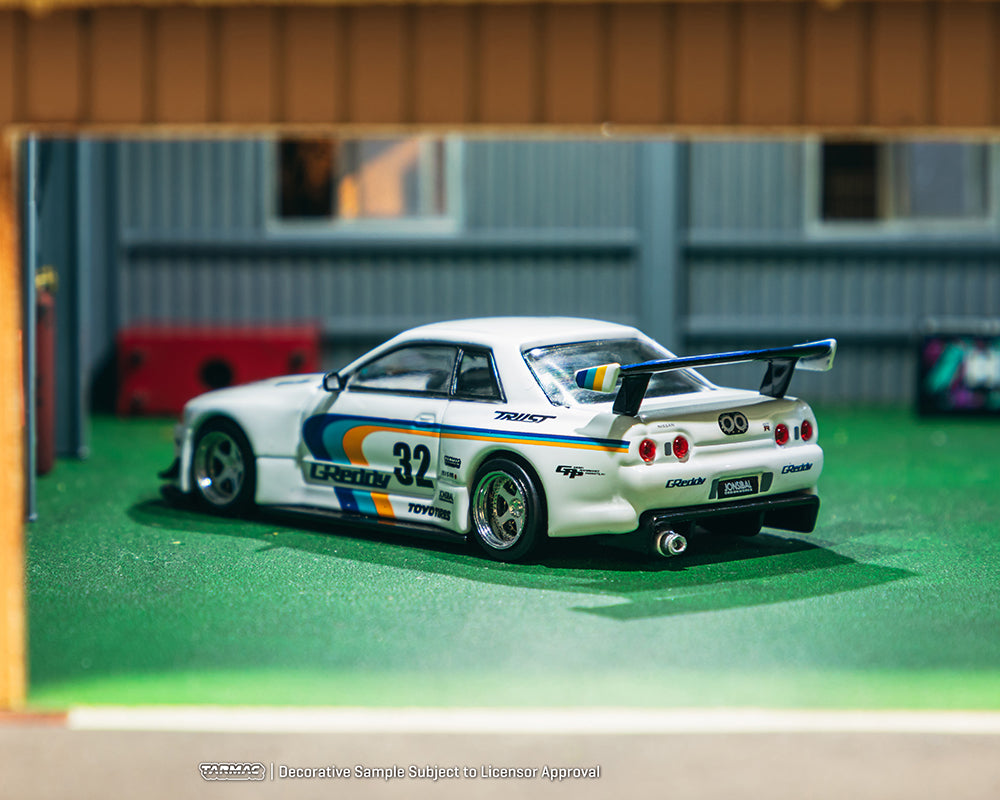 PREVENTA|||Tarmac Works 1:64 Nissan Skyline GT-R (R32) Widebody