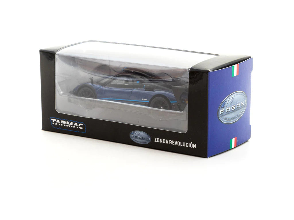 Tarmac Works 1:64 Pagani Zonda Revolución Blue Metallic