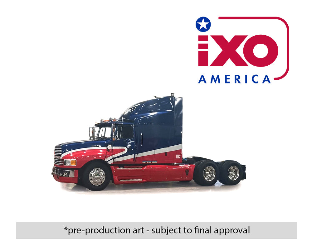 |||PREVENTA|||IXO Models 1:64 Ford Aeromax 1990 – Rojo y Azul