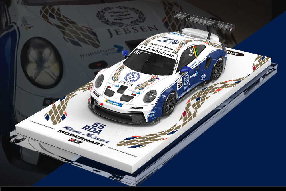 MODERNART 1/64 PORSCHE 911 GT3 CUP JEBSEN #55