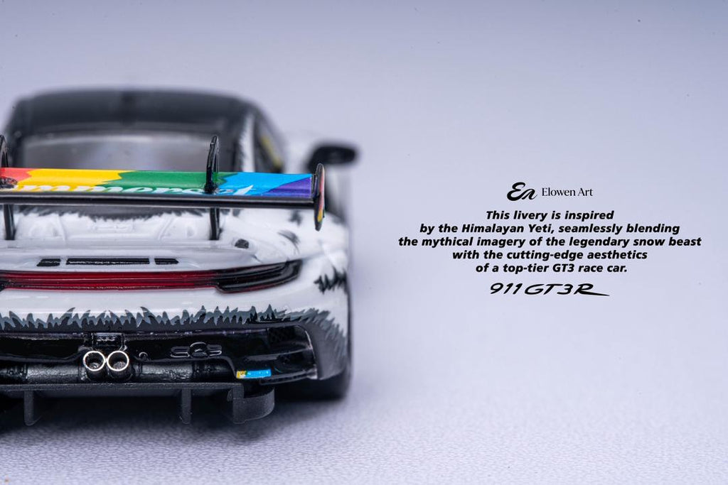 ELOWEN ART 1/64 PORSCHE 911 GT3 HIMALAYA YETI