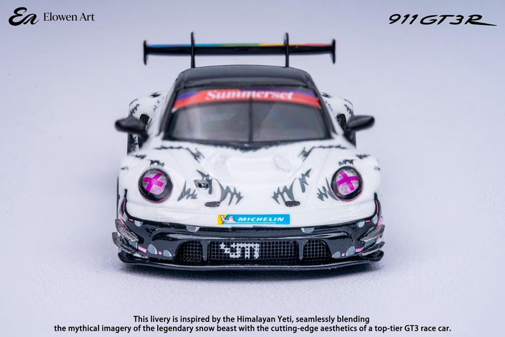 ELOWEN ART 1/64 PORSCHE 911 GT3 HIMALAYA YETI