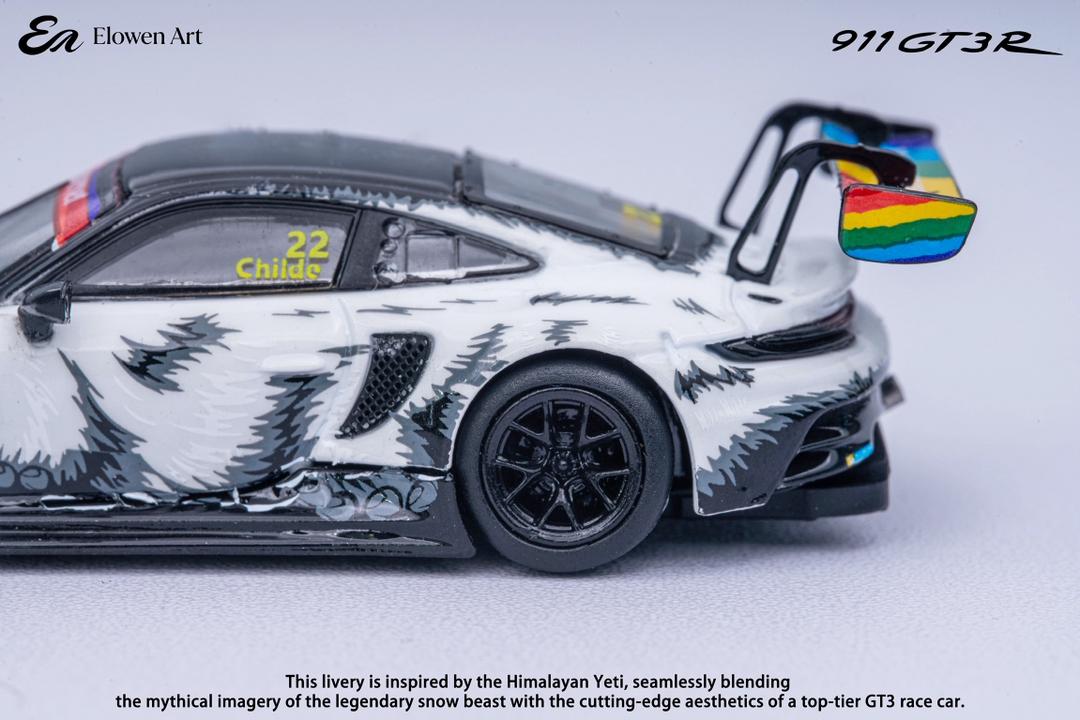 ELOWEN ART 1/64 PORSCHE 911 GT3 HIMALAYA YETI