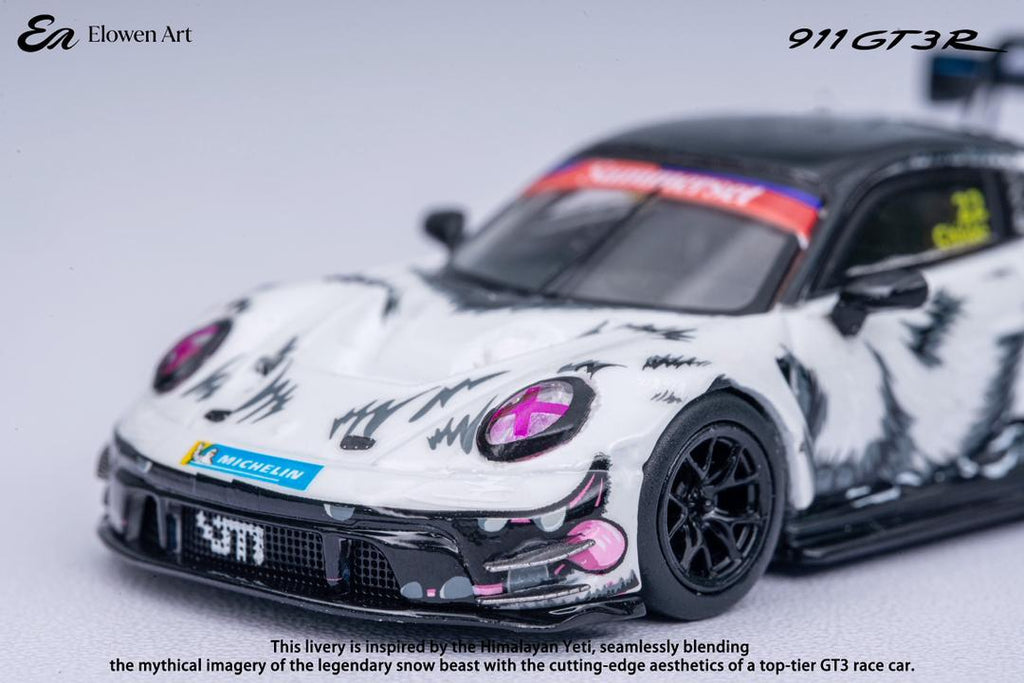 ELOWEN ART 1/64 PORSCHE 911 GT3 HIMALAYA YETI