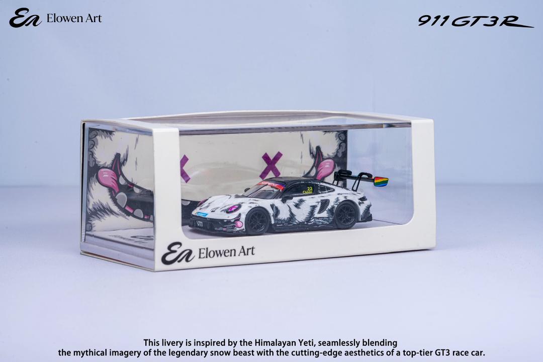 ELOWEN ART 1/64 PORSCHE 911 GT3 HIMALAYA YETI