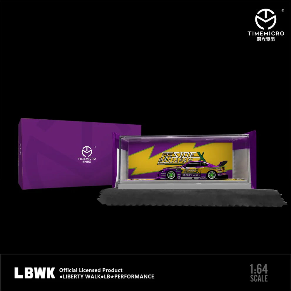 1/64 - Nissan LBWK S15 Purple Lightning - Time Micro