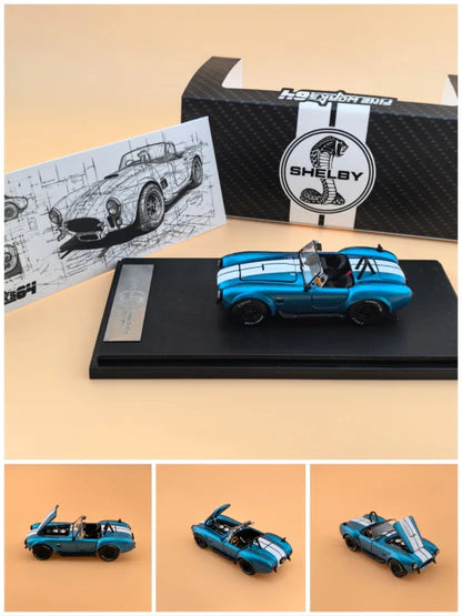 Fine works64 1:64 Shelby COBRA 427 S/C TURQUEZA
