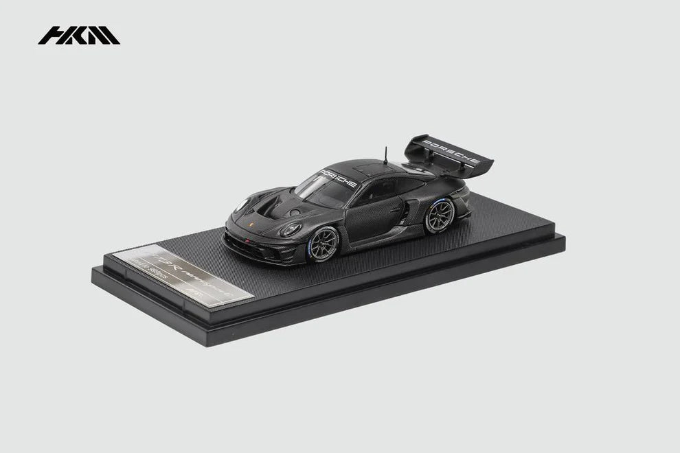 HKM 1:64 Porsche 911 (992) GT3 R Rennsport black full carbon