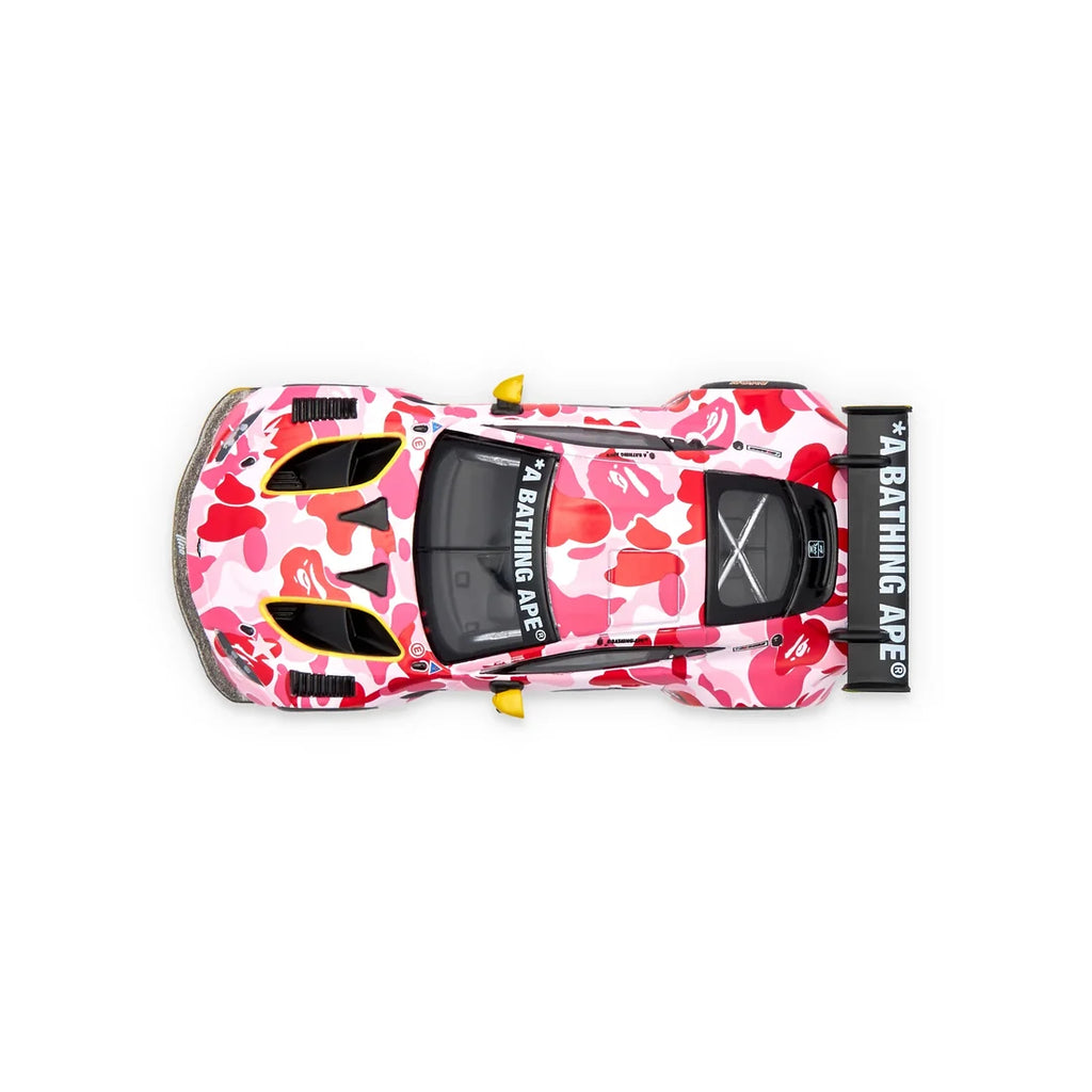 POP RACE X BAPE 1/64 - Aston Martin GT3 Pink