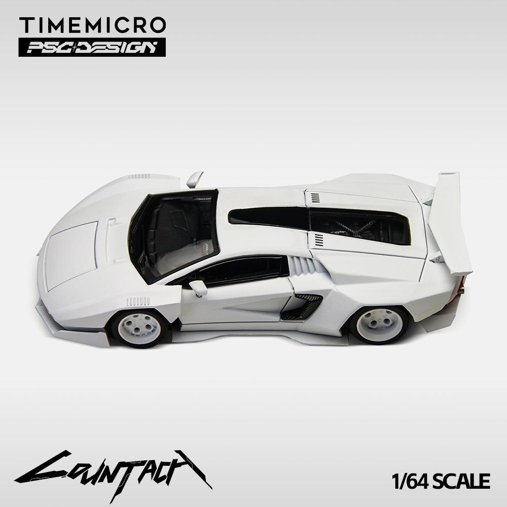 Time Micro x Psc Design 1:64 Lamborghini Countach “V” Ver. Mechanic