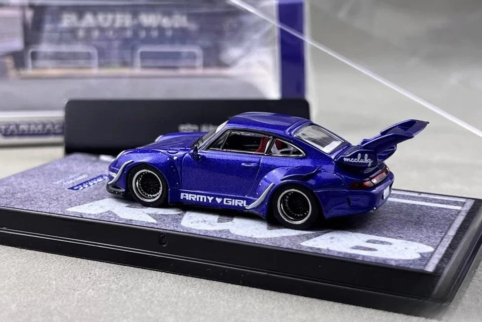 TARMAC 1/64 PORSCHE RWB 993 ARMY GIRL