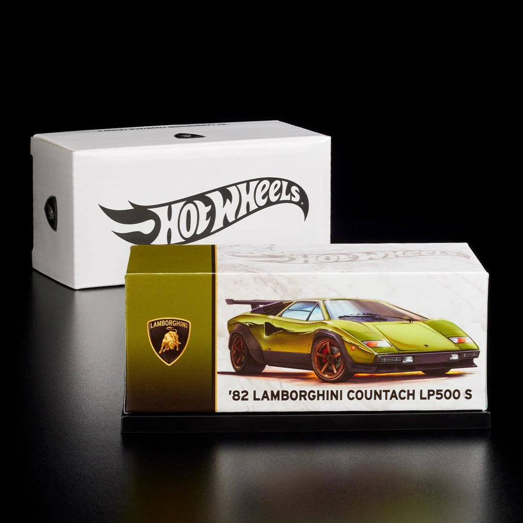 RLC EXCLUSIVE ’82 LAMBORGHINI COUNTACH LP 500 S VERDE Collectible Diecast
