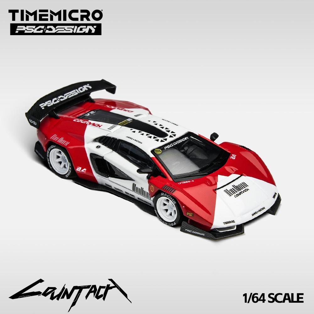 Time Micro x PSC DESIGN 1:64 Countach "V" Marlboro Livery