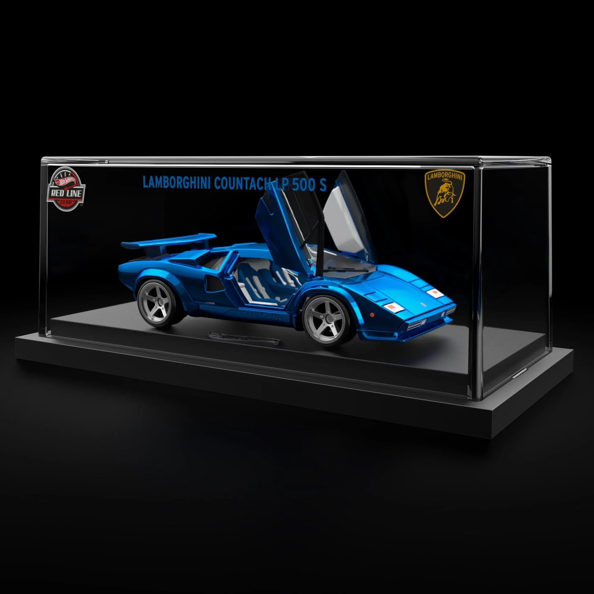 RLC sELECTIONs ’82 Lamborghini Countach LP 500 S AZUL Collectible Diecast