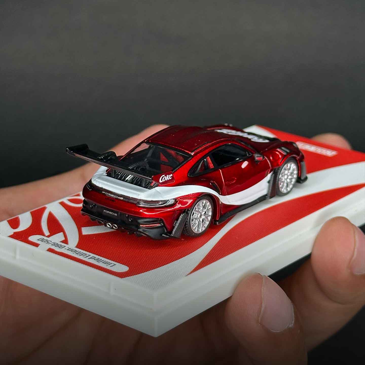 Cool Car 1:64 Porsche 992 GT3 RS Coca-Cola