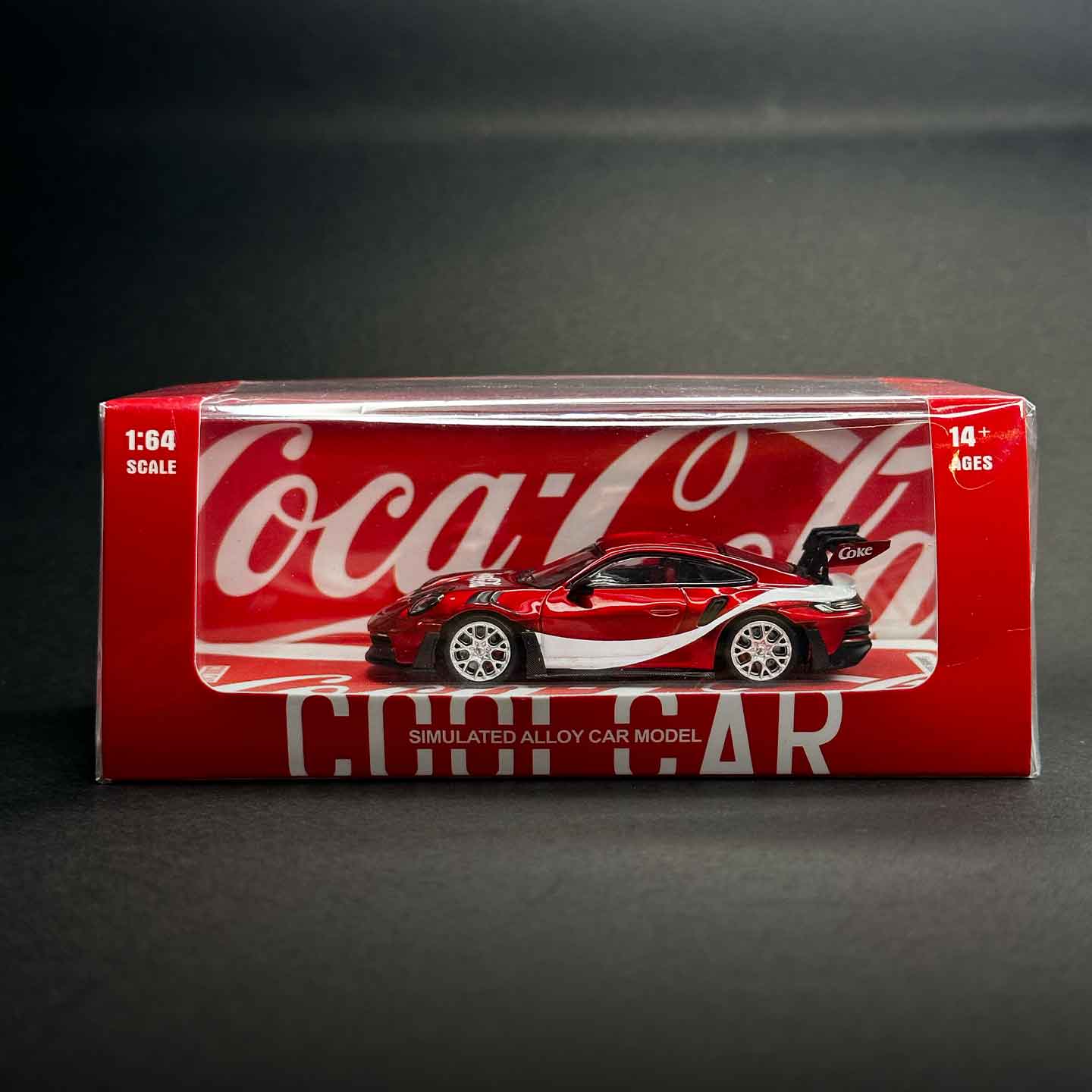 Cool Car 1:64 Porsche 992 GT3 RS Coca-Cola